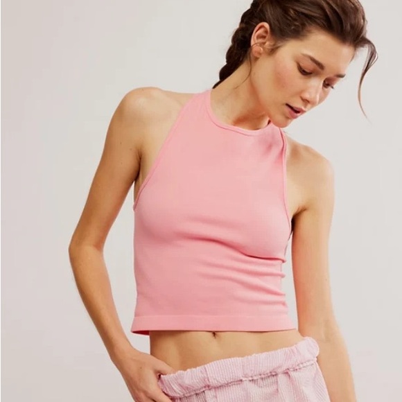 Free People Tops - Free People Hayley Racerback Brami - Peachy Pink